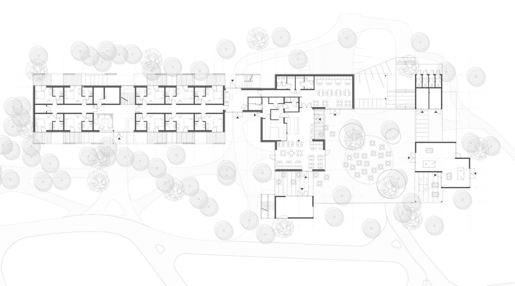 Łeba – budynek hotelowo- usługowy